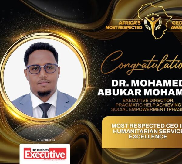 PHASE Executive Director Recognized for Humanitarian Service Excellence