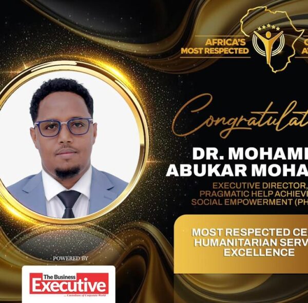 PHASE Executive Director Recognized for Humanitarian Service Excellence